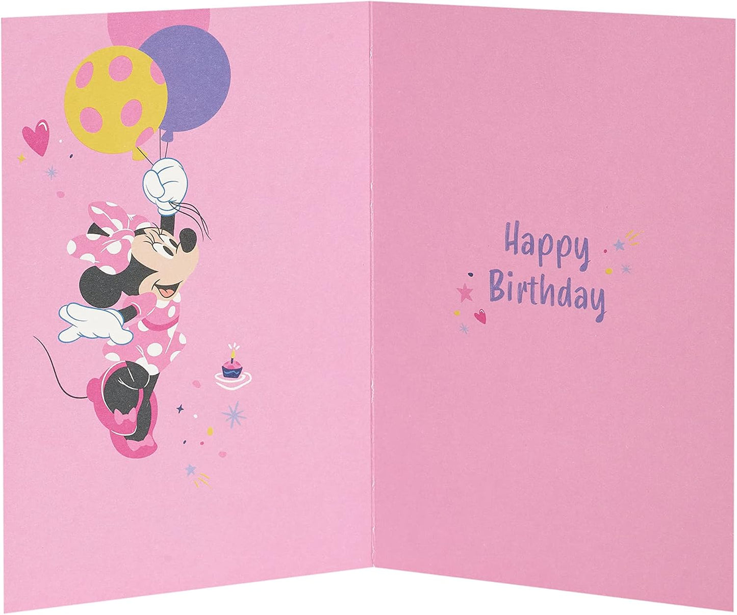 Disney Minnie Mouse 2nd Birthday Card for Girl – Age 2