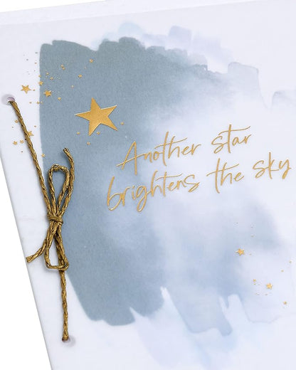 Sympathy Card for Him -Her - Friend - Star Design