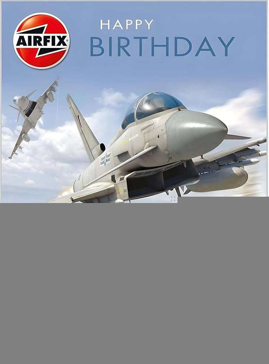 This Aviation-Themed Male Birthday Card – Airfix Aircraft Design – SKU 17B-13 is a Greeting Card priced at £ 2.99 from Made To Be Treasured range. Produced by Abacus Cards for excellent quality