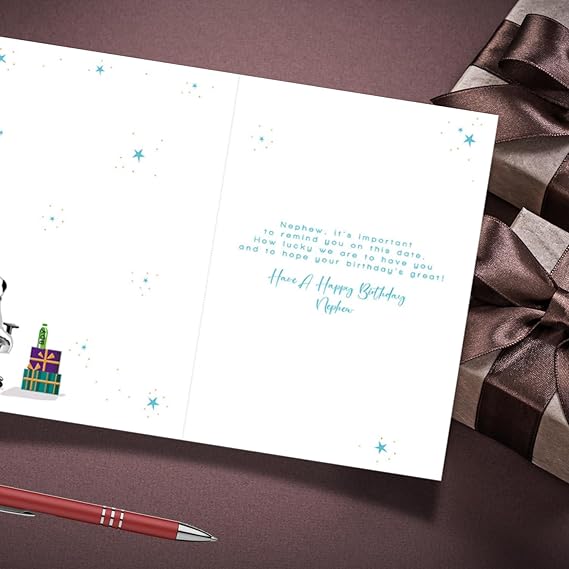 Nephew Birthday Card - Gaming Setup Design Special Nephew Happy Birthday