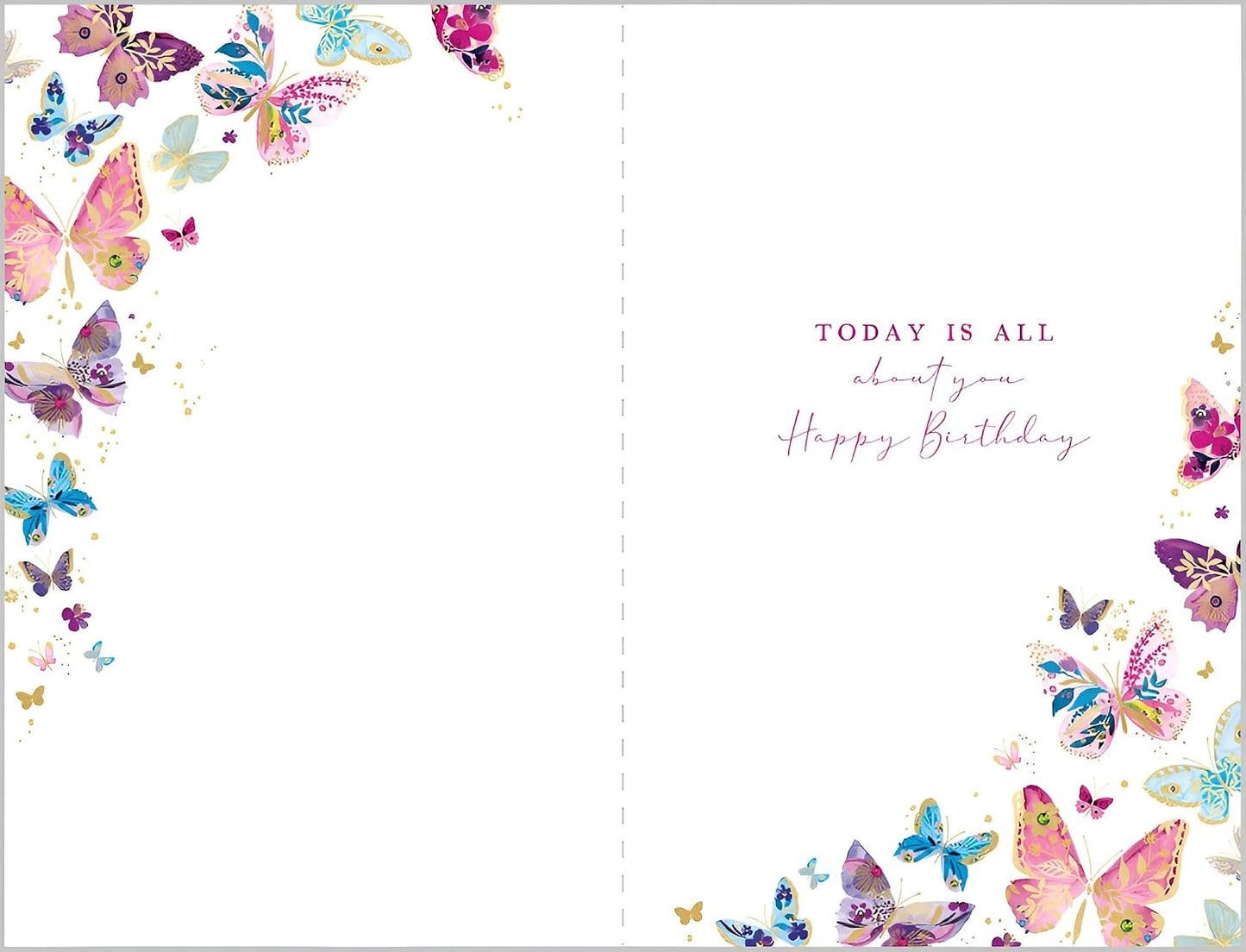 Lovely Mum Birthday Card | Luxury Butterfly Birthday Card by Abacus