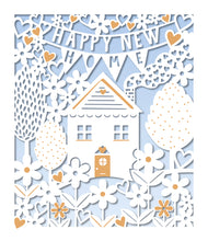 Load image into Gallery viewer, New Home Luxury Laser Cut Congratulations Card - UK Produced
