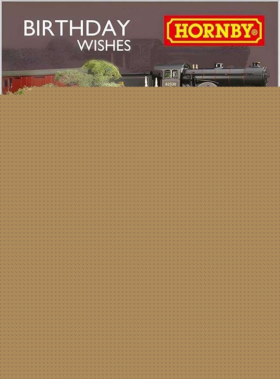 This Male Birthday Card for Him – General Card for Men/Boys – Hornby Railway Design – British Vintage Steam Trains – Made in the UK – Eco-Friendly is a Greeting Card priced at £ 3.25 from Made To Be Treasured range. Produced by Abacus Cards for excellent quality