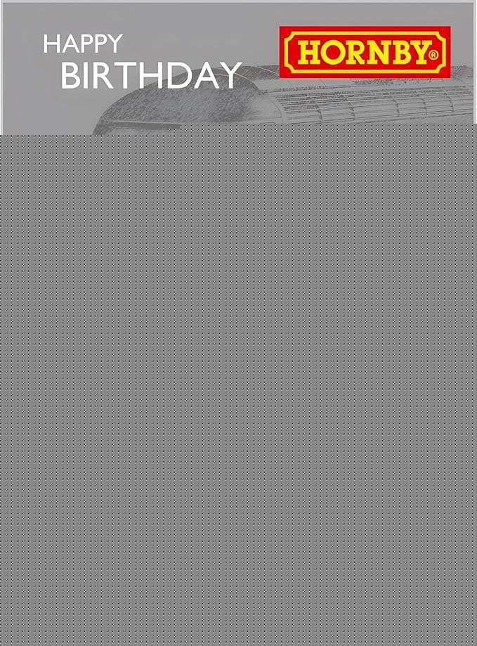 This Male Birthday Card for Him – General Card for Men/Boys – Hornby Railway Design – Intercity Diesel Train – Made in the UK – Eco-Friendly is a Greeting Card priced at £ 3.25 from Made To Be Treasured range. Produced by Abacus Cards for excellent quality
