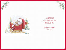 Load image into Gallery viewer, Me To You Bear Baby&#39;s First Christmas Christmas Card
