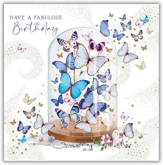 This Elegant Pink Floral Birthday Card – Luxury Finish – SKU 17B-4 is a Greeting Card priced at £ 2.99 from Made To Be Treasured range. Produced by Nigel Quinney for excellent quality