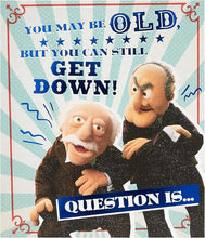 Load image into Gallery viewer, UK Greetings Disney Muppets Birthday Card For Him/Male/Friend With Envelope - Statler &amp; Waldorf Design
