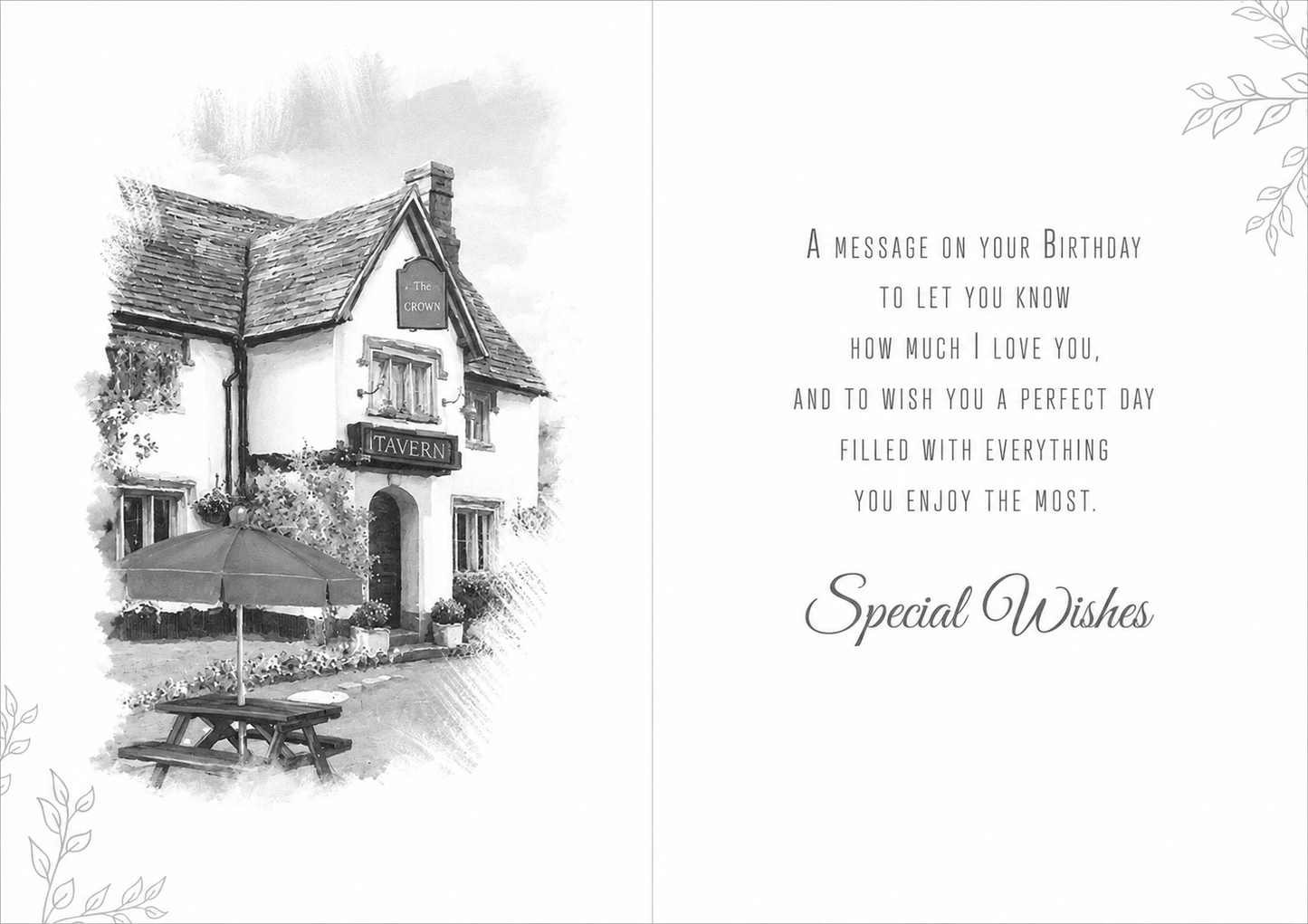 To My Wonderful Partner On Your Birthday – Romantic Birthday Greeting Card