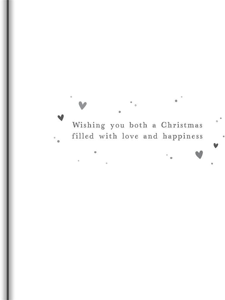 Inside verse Wishing you both a Christmas filled with love and happiness