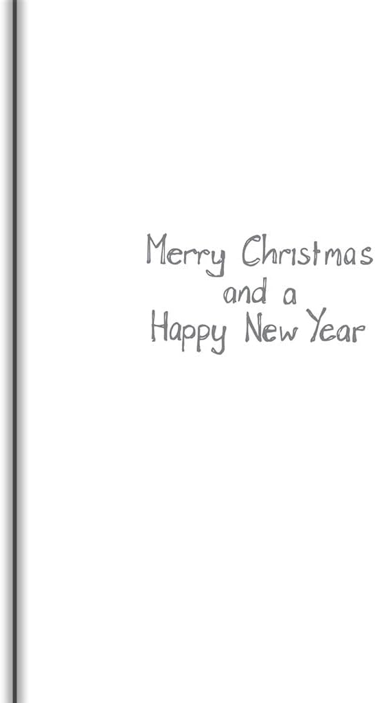 Inside message Merry Christmas and a Happy New Year in Paperlink funny Christmas card