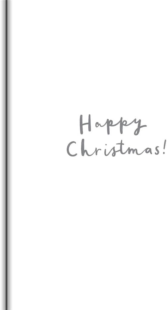 Inside of Paperlink Brother Christmas card reading Happy Christmas