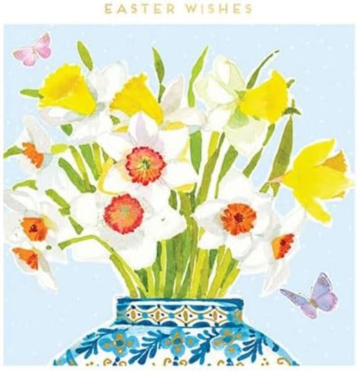 Easter Wishes - Daffodils - Greeting Card - Stunning Detail