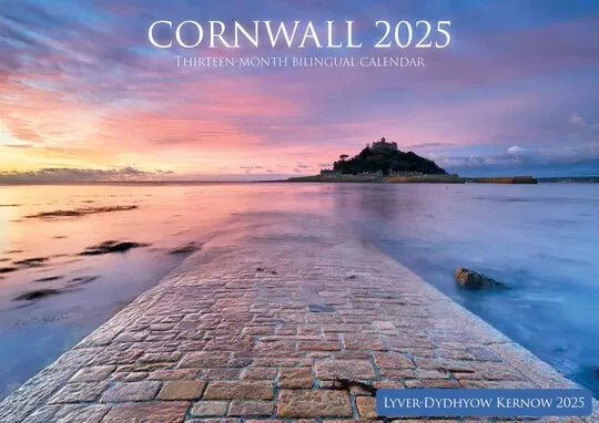 2025 Calendar - Bilingual - Cornish Photos