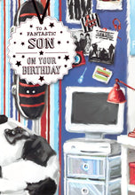 Load image into Gallery viewer, GREETING CARD - SON BIRTHDAY- H2-29
