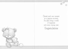 Load image into Gallery viewer, GREETING CARD - BIRTH DAUGHTER - H2-31
