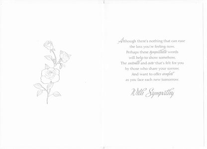 GREETING CARD - SYMPATHY- F3-5