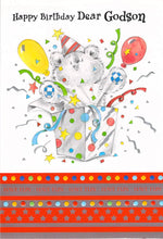 Load image into Gallery viewer, Greeting Card - Godson Birthday - Free Postage - 2B-35

