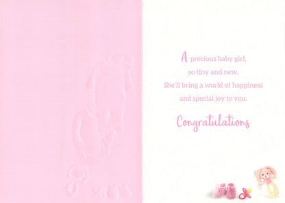 Birth (Daughter) - Greeting Card - Multi Buy