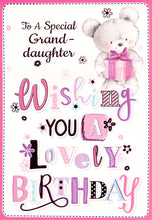 Load image into Gallery viewer, Birthday Greeting Card - Granddaughter Birthday - Free Postage
