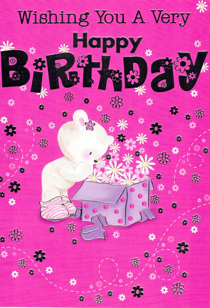 Greeting Card - General Birthday - Free Postage