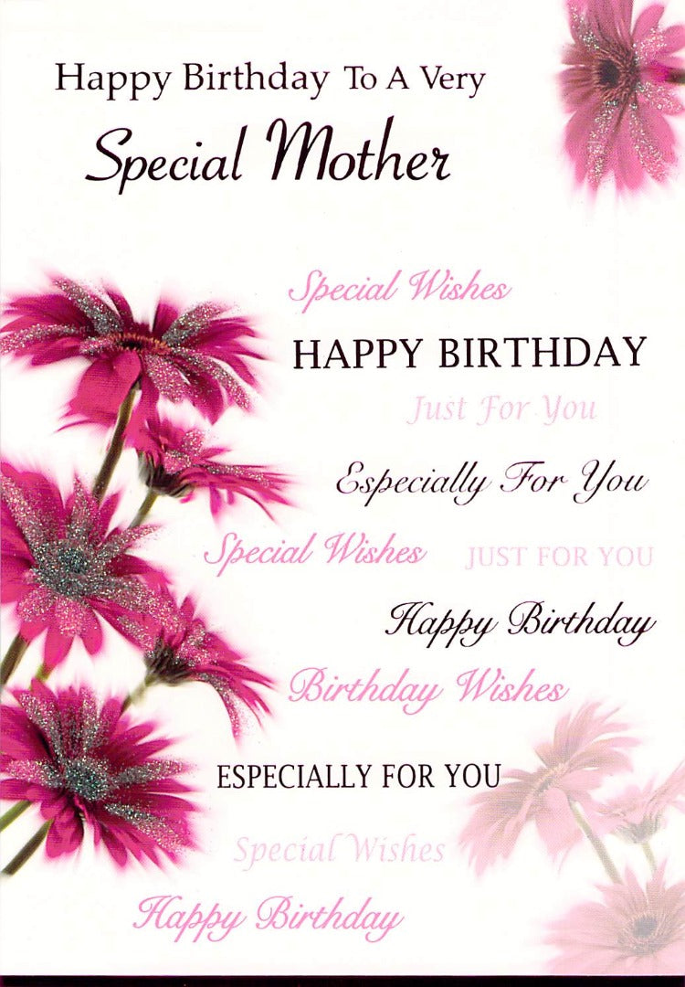 Greeting Card - Mother Birthday - Free Postage