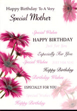 Load image into Gallery viewer, Greeting Card - Mother Birthday - Free Postage
