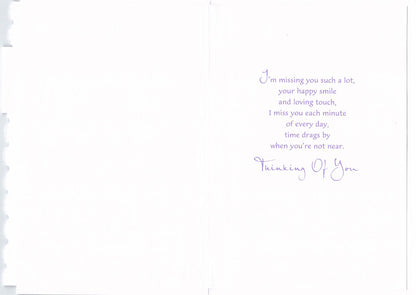 Missing You - Greeting Card - Multi Buy - Free P&P