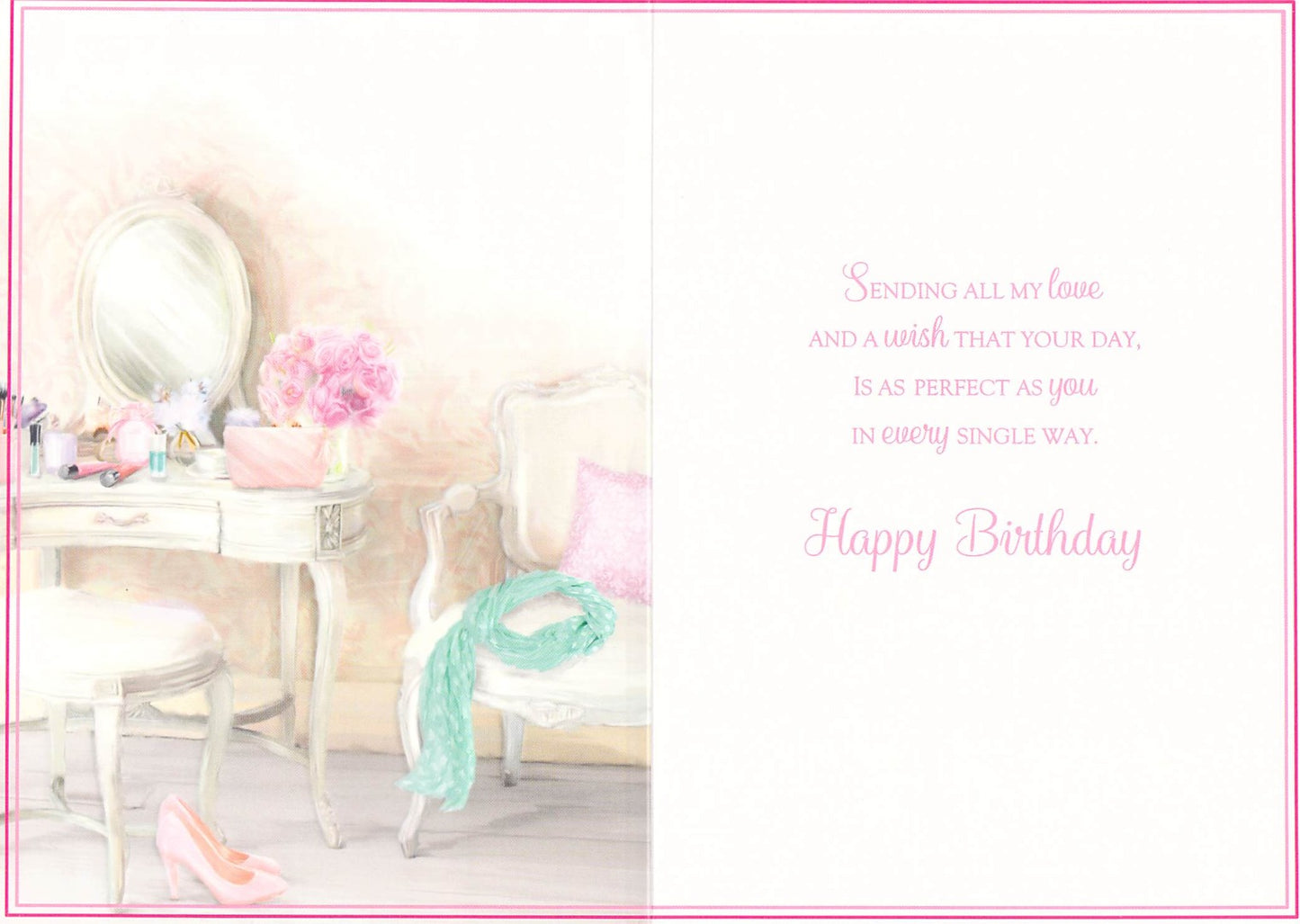 Girlfriend Birthday - Greeting Card - Multi Buy - Free P&P