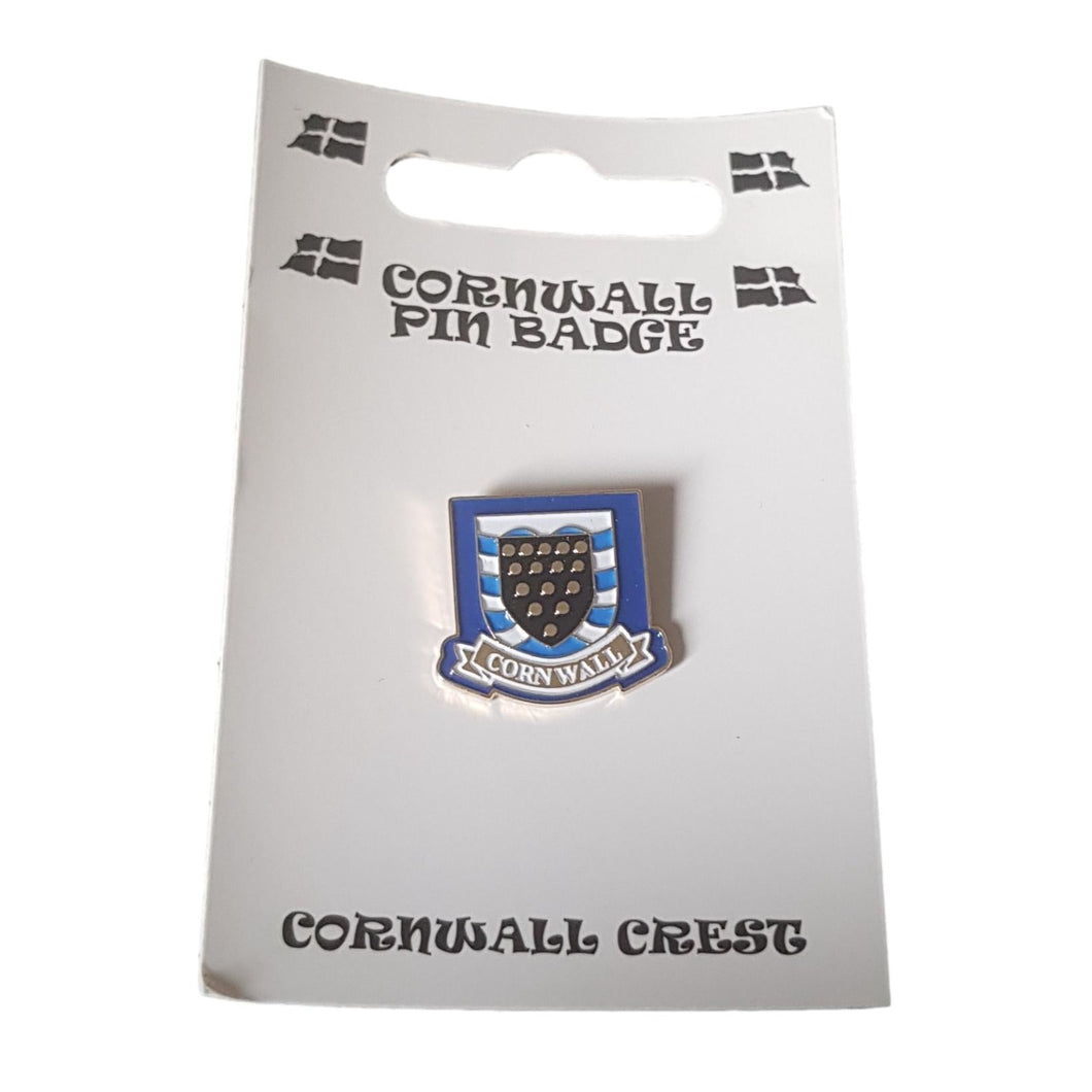 Cornish Pin Badge - Cornish Crest  - Perfect Gift