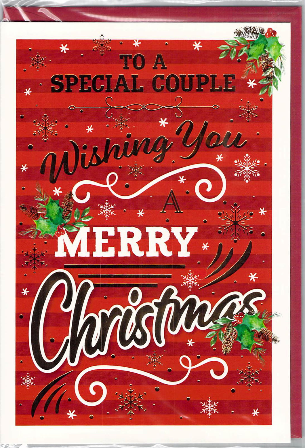 Christmas - Special Couple - Greeting Card - Multi Buy