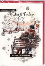Load image into Gallery viewer, Christmas - Sister &amp; Partner - Greeting Card
