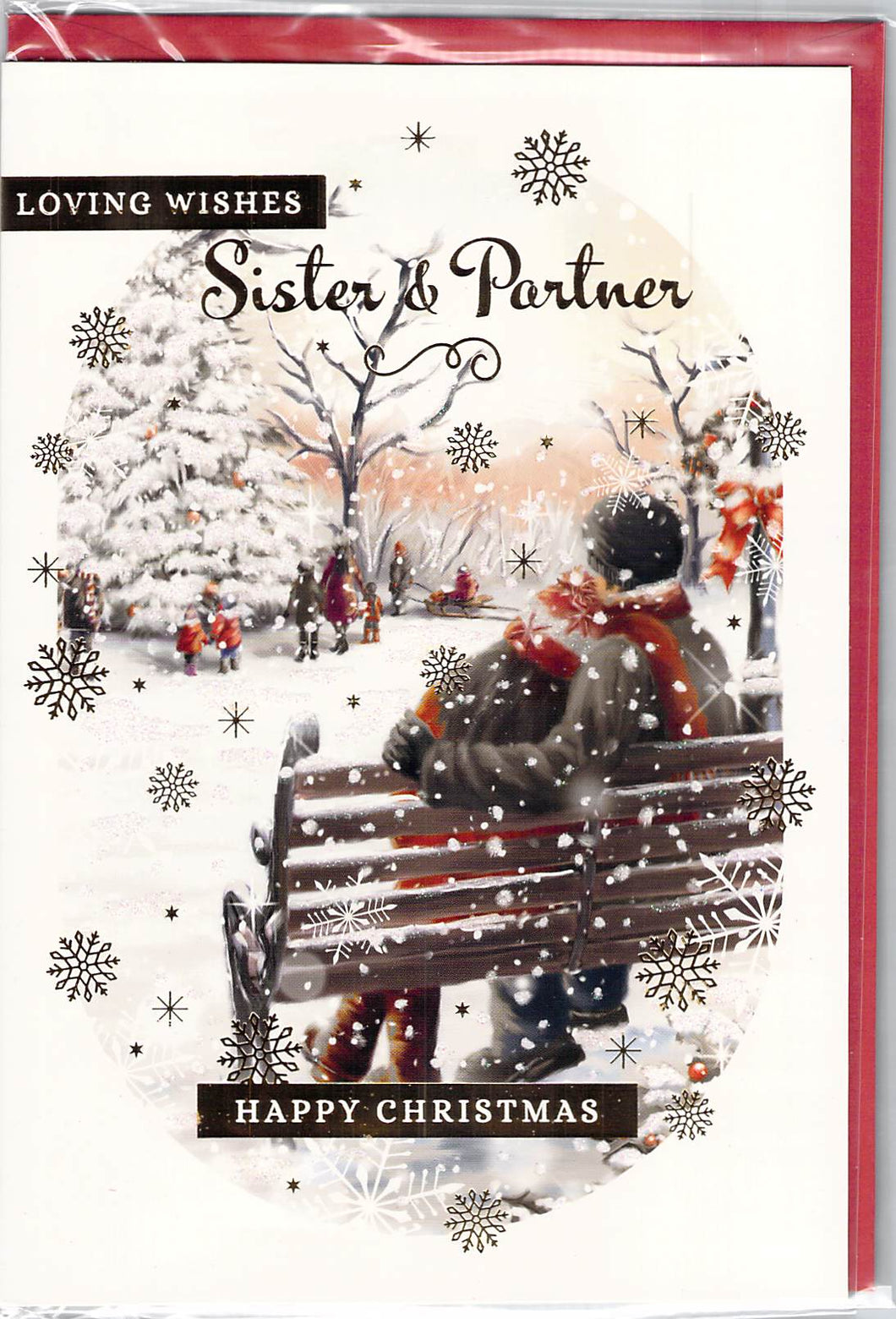 Christmas - Sister & Partner - Greeting Card