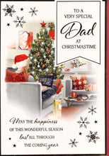 Load image into Gallery viewer, Christmas - Dad - Greeting Card - Multi Buy Discount - Free P&amp;P
