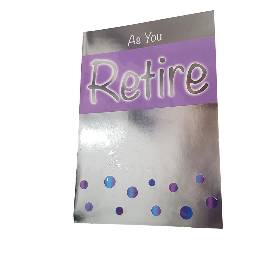 Retirement - Greeting Card - Multi Buy Discount