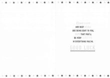 Load image into Gallery viewer, Good Luck (silver) - Greeting Card - Multi Buy - Free P&amp;P
