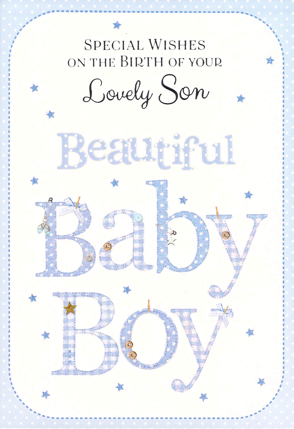 Birth (Son) - Greeting Card -Multi Buy Discount - Free P&P
