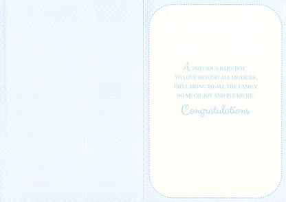 Birth (Son) - Greeting Card -Multi Buy Discount - Free P&P