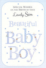 Load image into Gallery viewer, Birth (Son) - Greeting Card -Multi Buy Discount - Free P&amp;P
