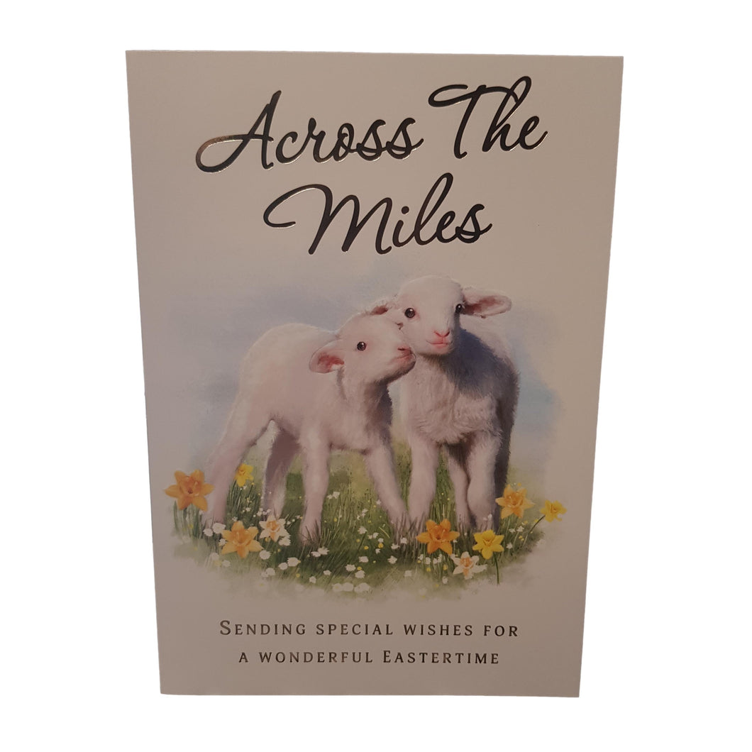 Easter (Across The Miles) - Greeting Card - Multi Buy - Free P&P