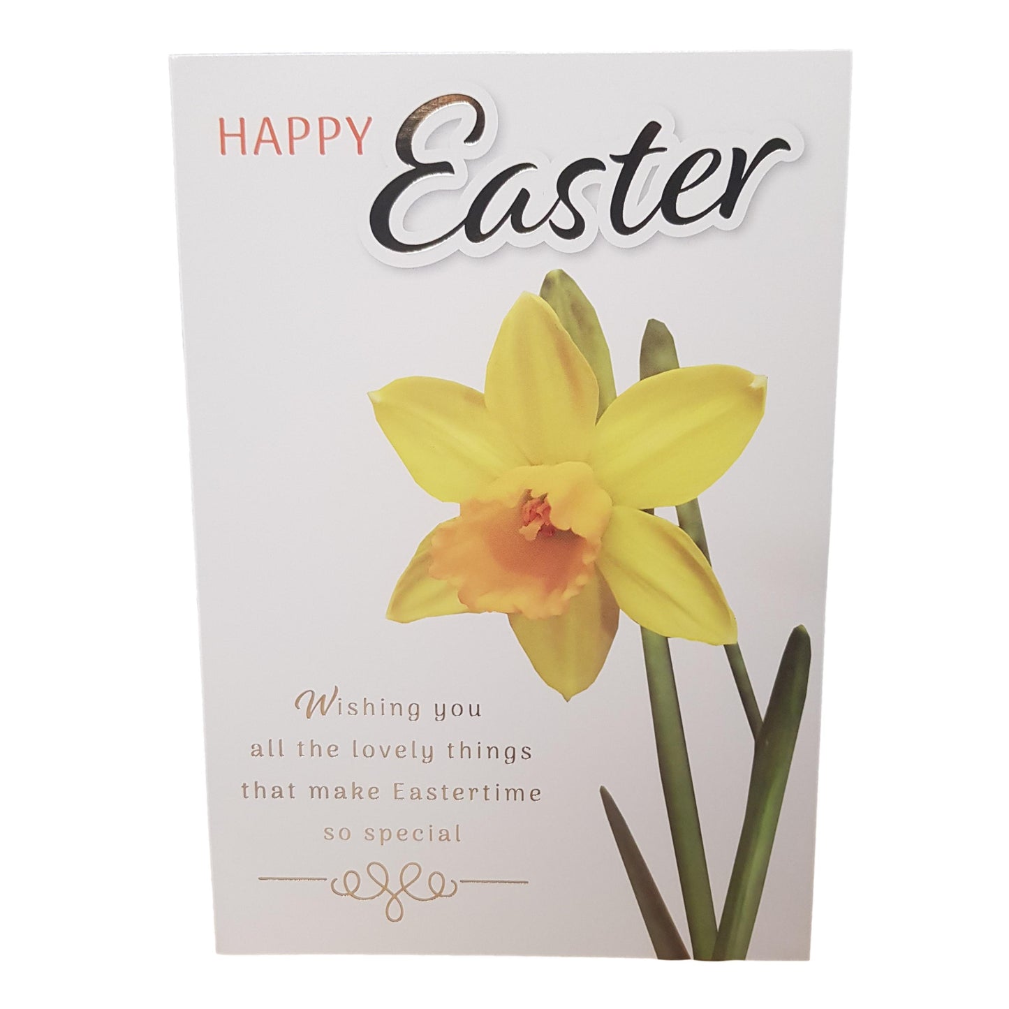 Easter - Greeting Card- Gold Foil - Multi Buy - Free P&P