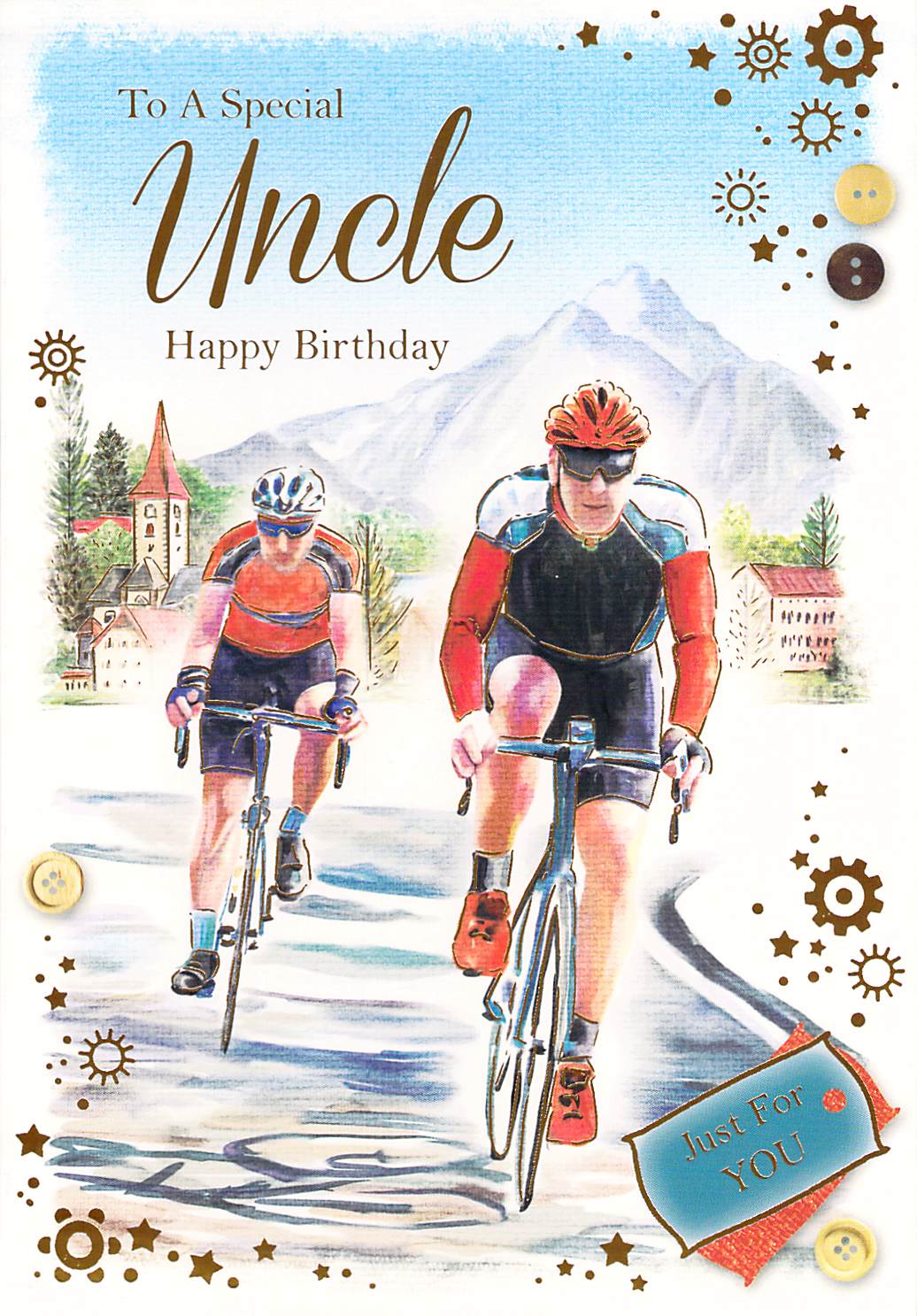 Uncle Birthday - Greeting Cards - Multi Buy - Free P&P