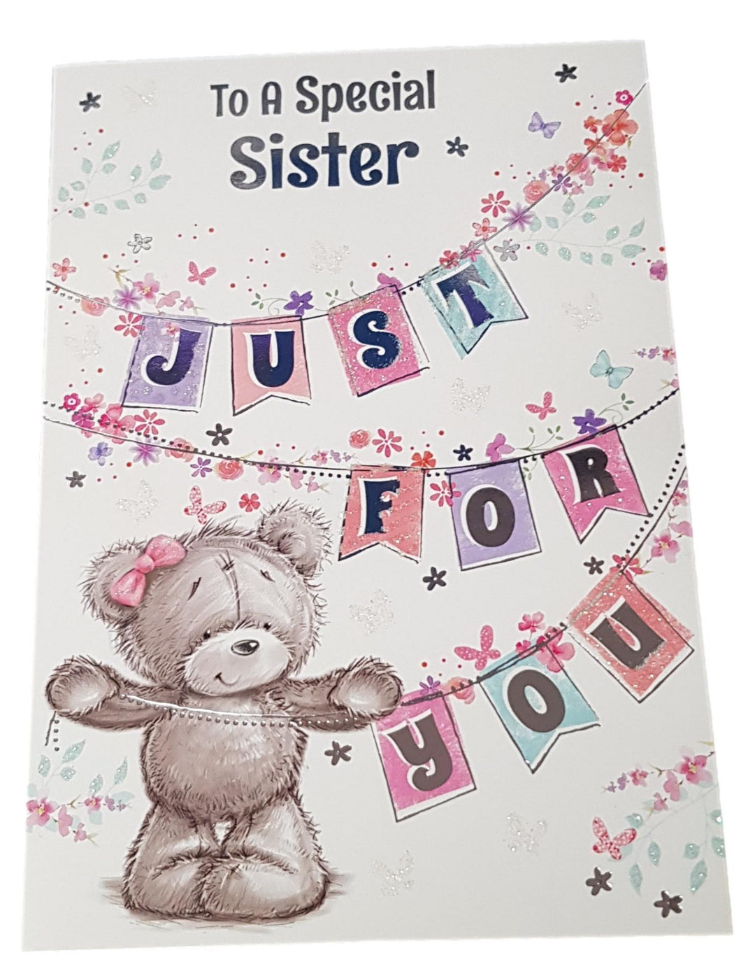 Birthday - Sister - Just For You - Greeting Card - Multi Buy