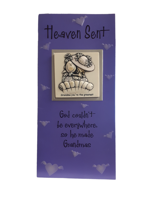 This Birthday - Grandmas - Purple - Free Magnet - Greeting Card is a priced at £ 2.19 from Made To Be Treasured range. Produced by Made To Be Treasured for excellent quality