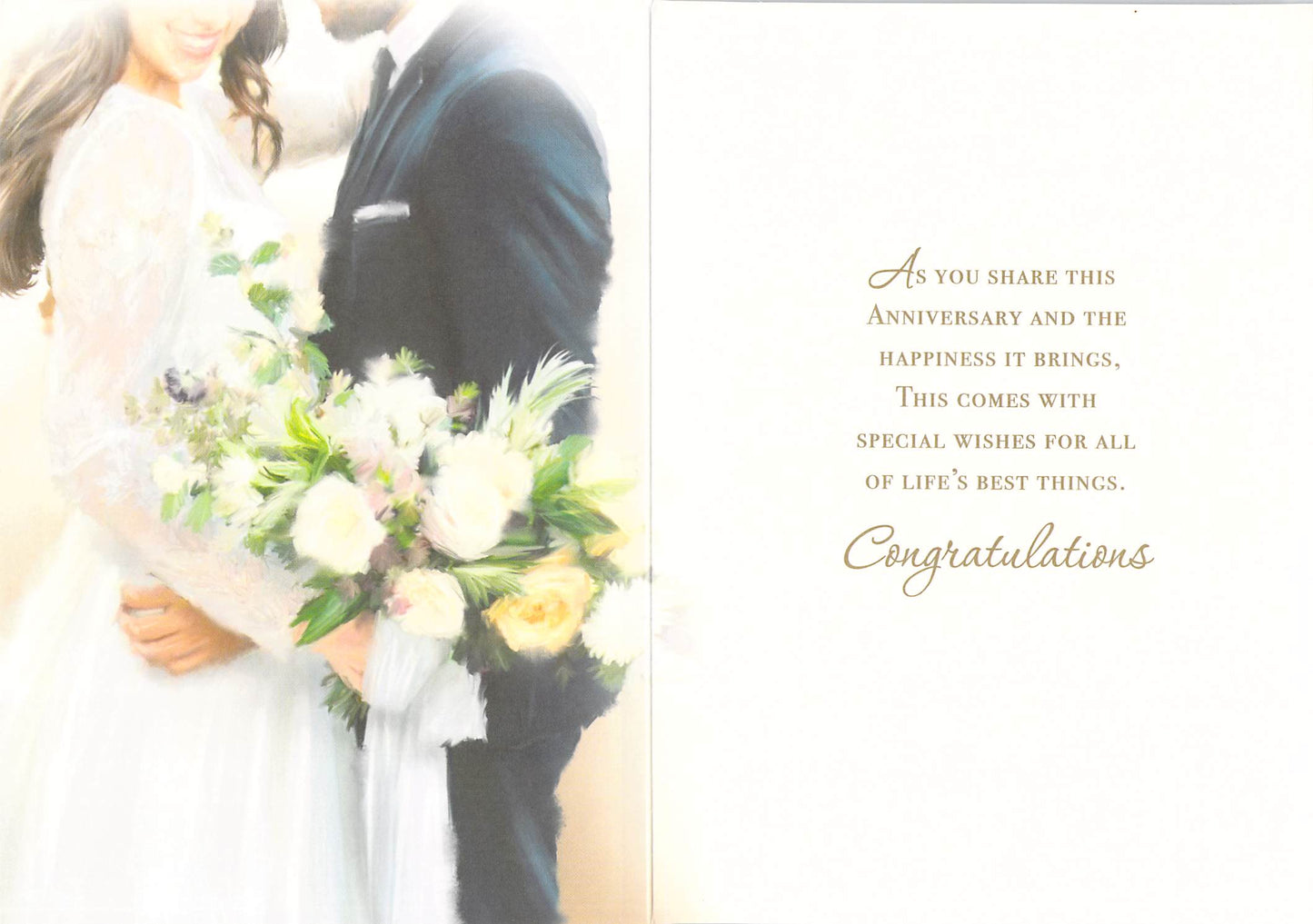 1st Anniversary - First Anniversary - Greeting Card