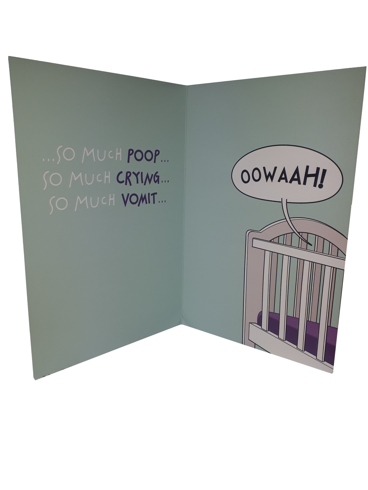 New Baby - Greeting Card - Humour