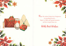 Load image into Gallery viewer, Christmas - Granddaughter - Handbag Jewlery - Greeting Card - Multi Buy Discount
