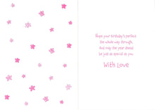 Load image into Gallery viewer, Niece Birthday Card - Happy Birthday To You - Greeting Card - Free Postage
