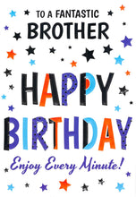 Load image into Gallery viewer, Brother Birthday Card - Happy Birthday - Greeting Card - Free Postage
