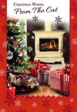 Load image into Gallery viewer, Christmas - From The Cat - Catnap - Greeting Card  - Multi Buy Discount
