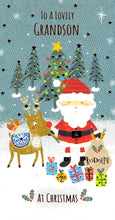 Load image into Gallery viewer, Christmas - Grandson - Santa -  Greeting Card - Multi Buy Discount
